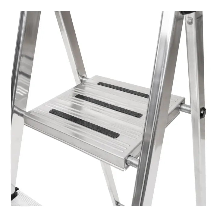 B-Ware Stier Stehleiter Trittleiter Stufenleiter 8 Stufen Einseitig Begehbar Aluminium - 4251709626978