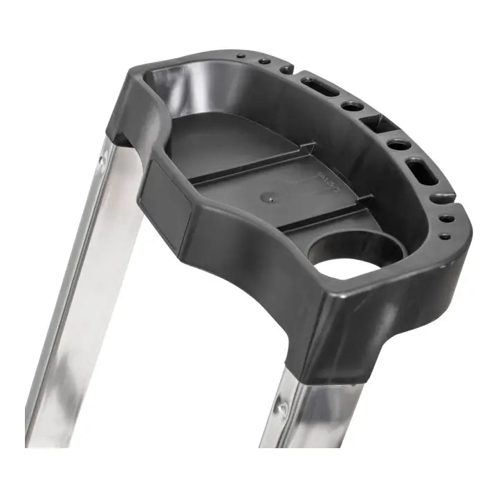 B-Ware Stier Stehleiter Trittleiter Stufenleiter 8 Stufen Einseitig Begehbar Aluminium - 4251709626978