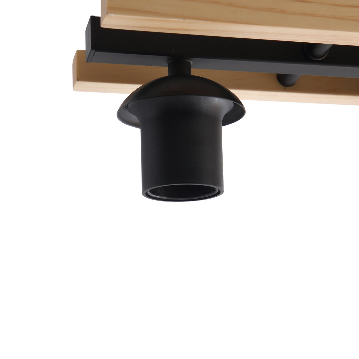 B-Ware Lindby Deckenleuchte Maite Holz Glas 60 Cm Lang Deckenlampe Leuchte Lampe S769