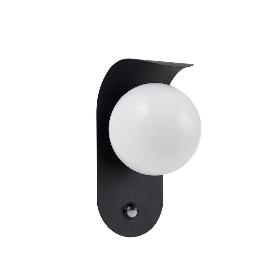 Lindby Led Außenwandleuchte Wandlampe Sensor Außenleuchte Schwarz Weiß Aluminium B-Ware - 4251911786132