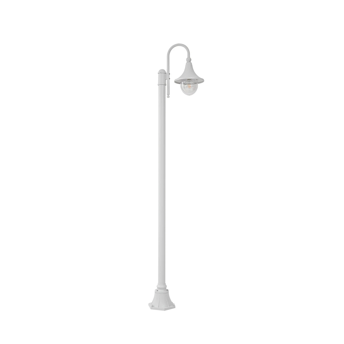 Lindby Daphne Außenleuchte H220 Weiß Lampe Stehlampe Leuchte Spot - 4251911798111