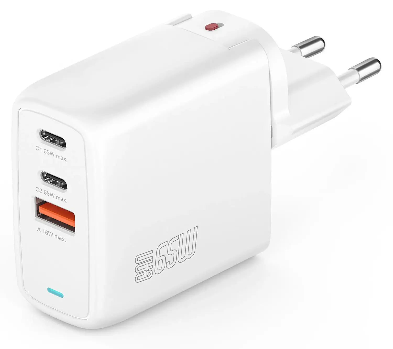 B-Ware 4 Smarts Ladegerät Netzteil Ga N Flex Usb Ladestation 2x Usb C 1x Usb A Weiß 65 W - 4252011903863