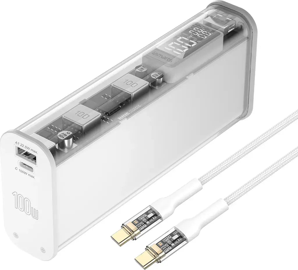 B-Ware 4smarts Powerbank Akku Ladegerät 20000m Ah Usb C Weiß - 4252011904396