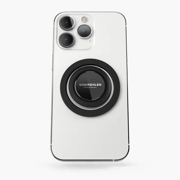 Vonmählen Backflip Mag Black Smartphone Fingerhalterung Handygriff Halterung B-Ware