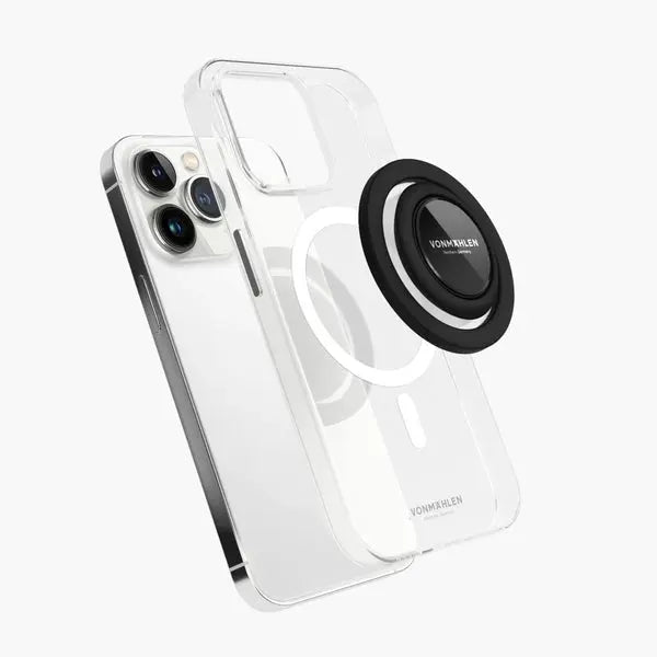 Vonmählen Backflip Mag Black Smartphone Fingerhalterung Handygriff Halterung B-Ware