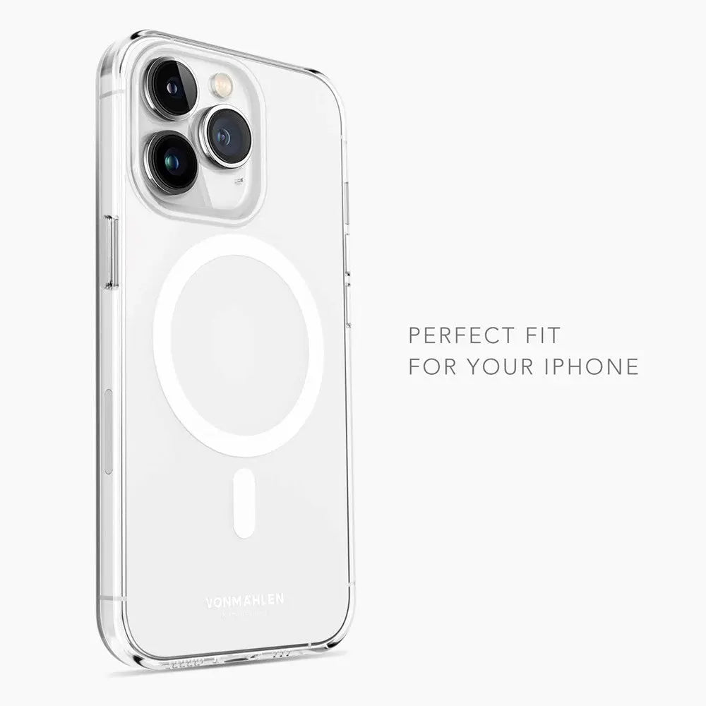 B-Ware Vonmählen Handyhülle Schutzhülle Backcover Apple I Phone 15 Pro Max Transparent - 4255591507537