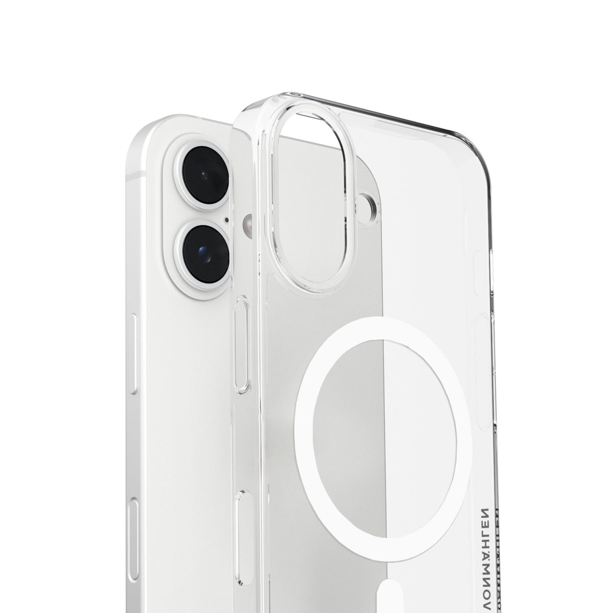 Vonmählen Hülle Case Schutzhülle Apple iPhone 16 Smartphone Transparent MagSafe - 4255591526347