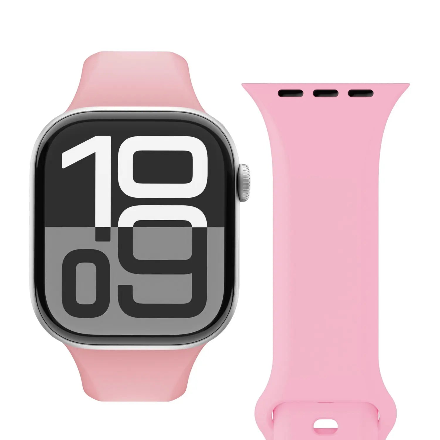 B-Ware Vonmählen Armband Uhrenarmband Band Classic Silikon Apple Watch Rosa Onesize - 4255591532447