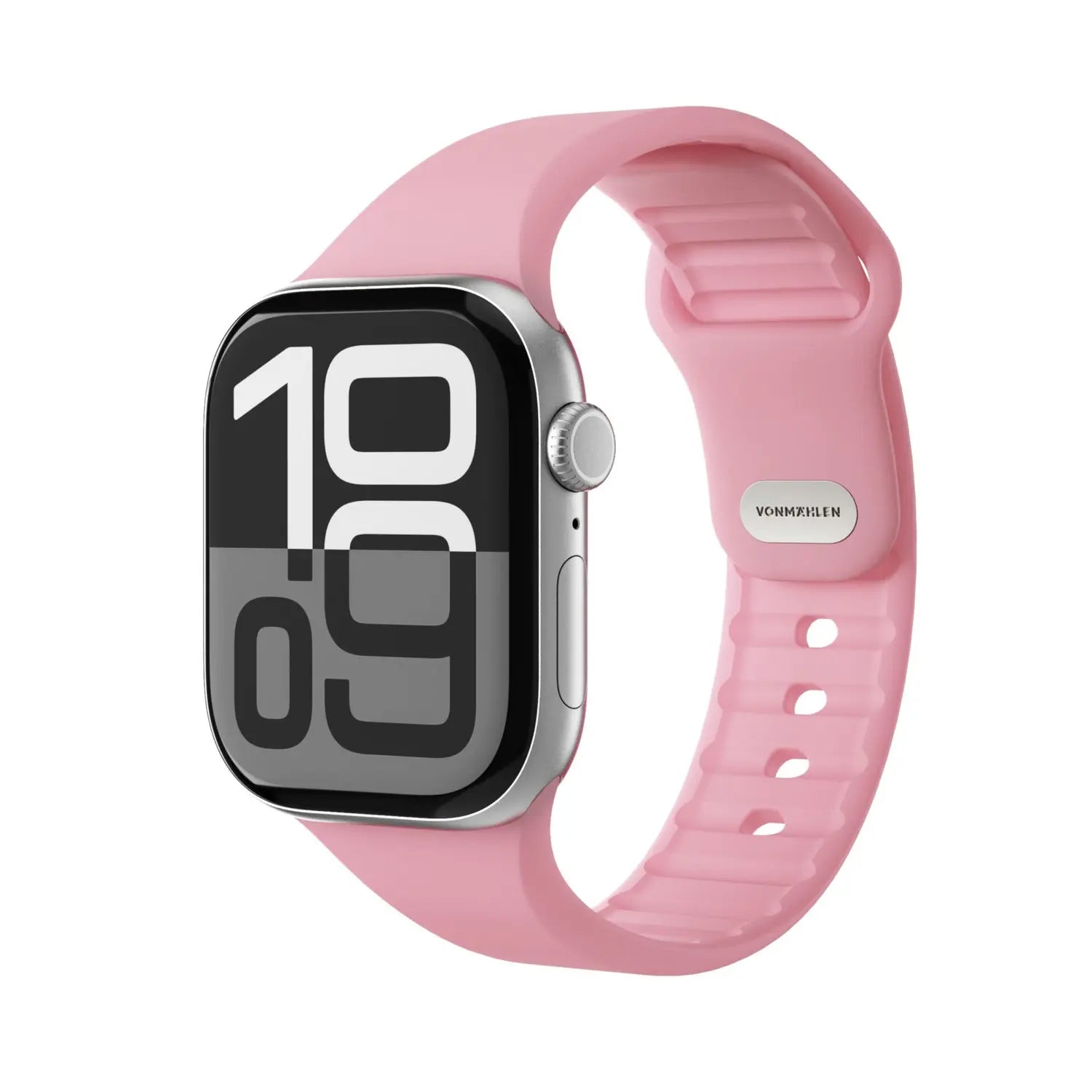B-Ware Vonmählen Armband Uhrenarmband Band Classic Silikon Apple Watch Rosa Onesize - 4255591532447