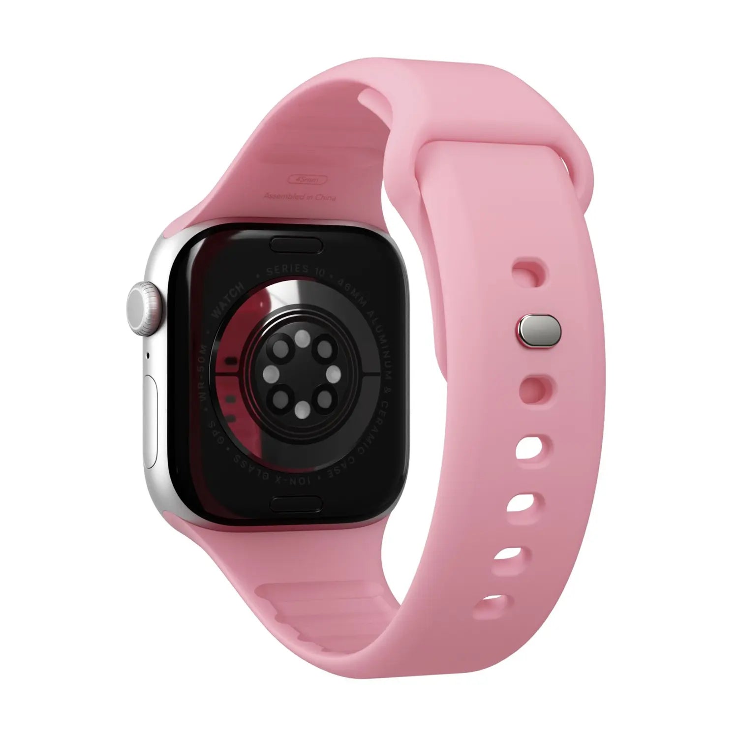 B-Ware Vonmählen Armband Uhrenarmband Band Classic Silikon Apple Watch Rosa Onesize - 4255591532447