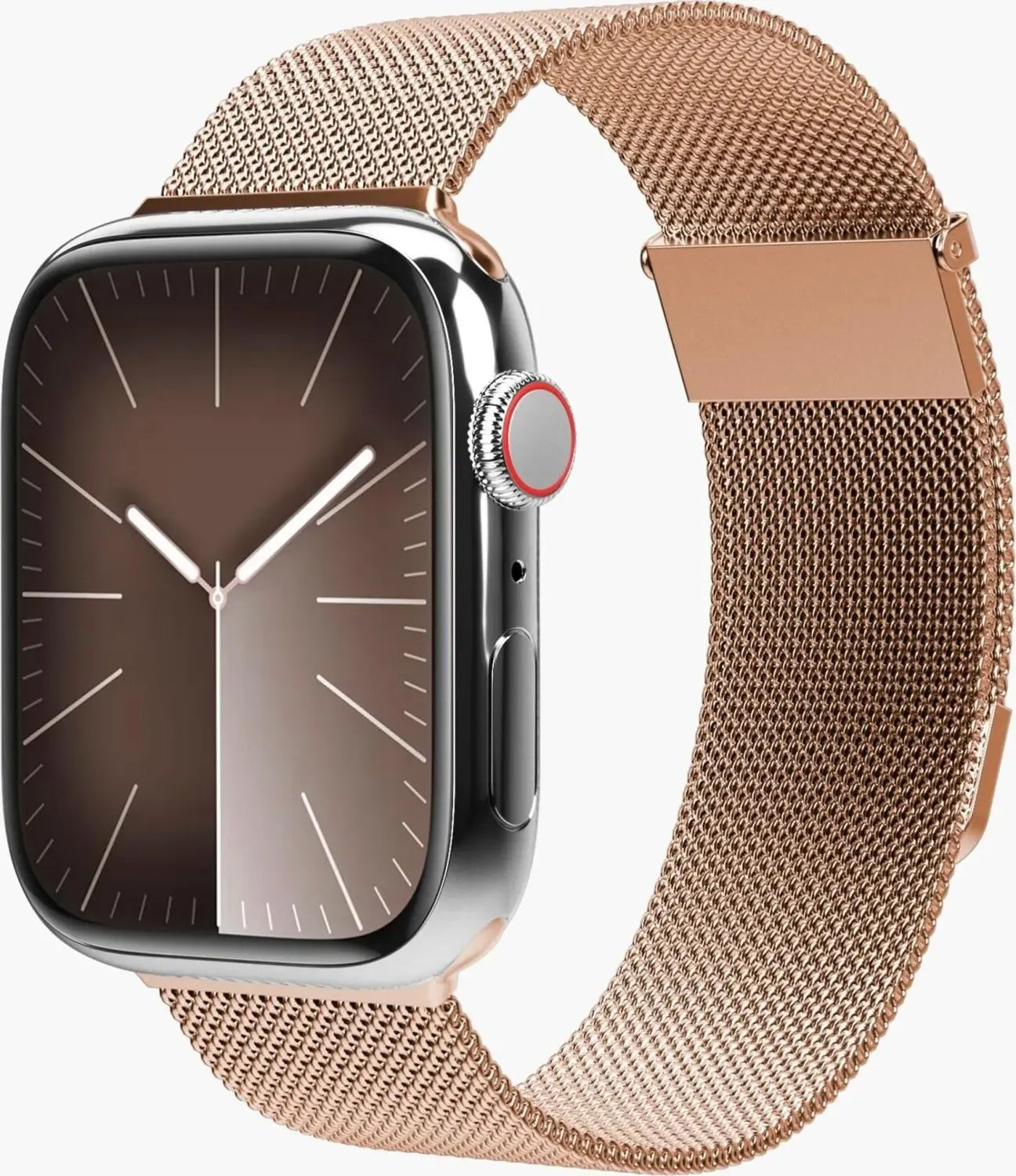 B-Ware Vonmählen Armband Uhrband Watch Strap Milanese Loop 2 Apple Watch Edelstahl Rosa - 4255591542729