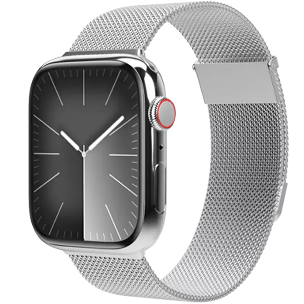 B-Ware Vonmählen Armband Band Schlaufe Milanese Loop 2 Silber Apple Watch Edelstahl - 4255591567838