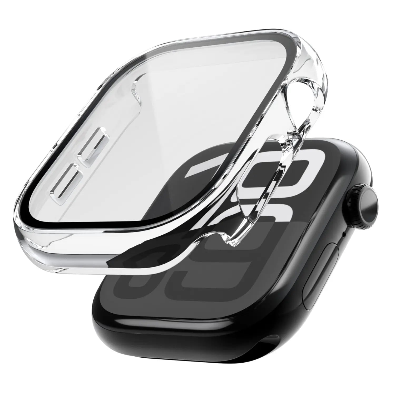 B-Ware Vonmählen Thin Hülle Case Apple Watch Uhr Schutzhülle Transparent Series 10 46mm - 4255591570661