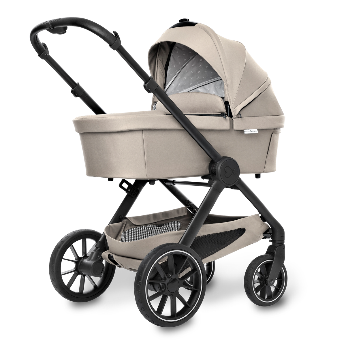 Elsa & Emil Kinderwagen Buggy Kängurubeige Babywagen Leichtgewicht - 4255627501157
