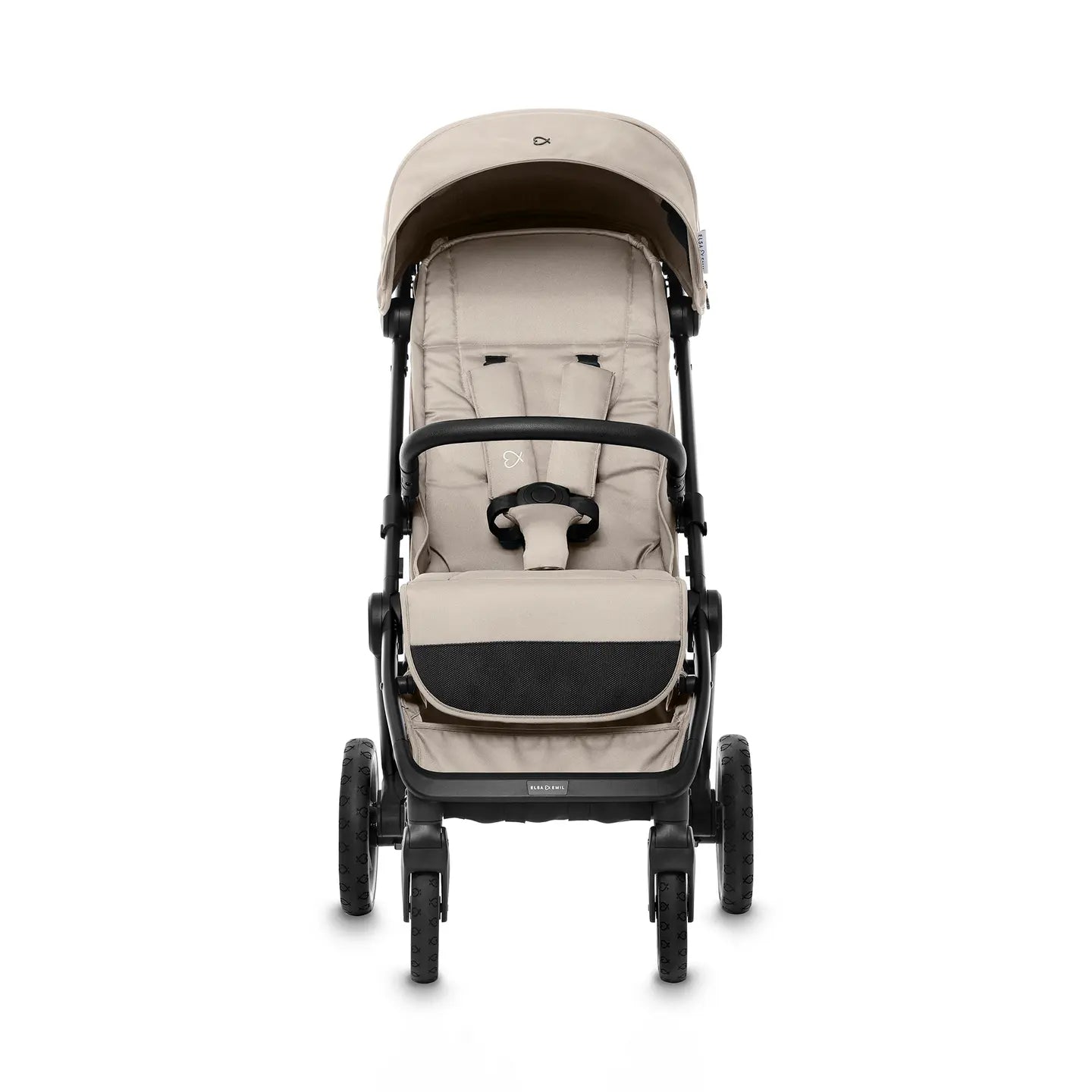 B-Ware Elsa & Emil Buggy Kinderwagen Limove Kinderbuggy Kängurubeige Faltbar Xxl Set - 4255627502253