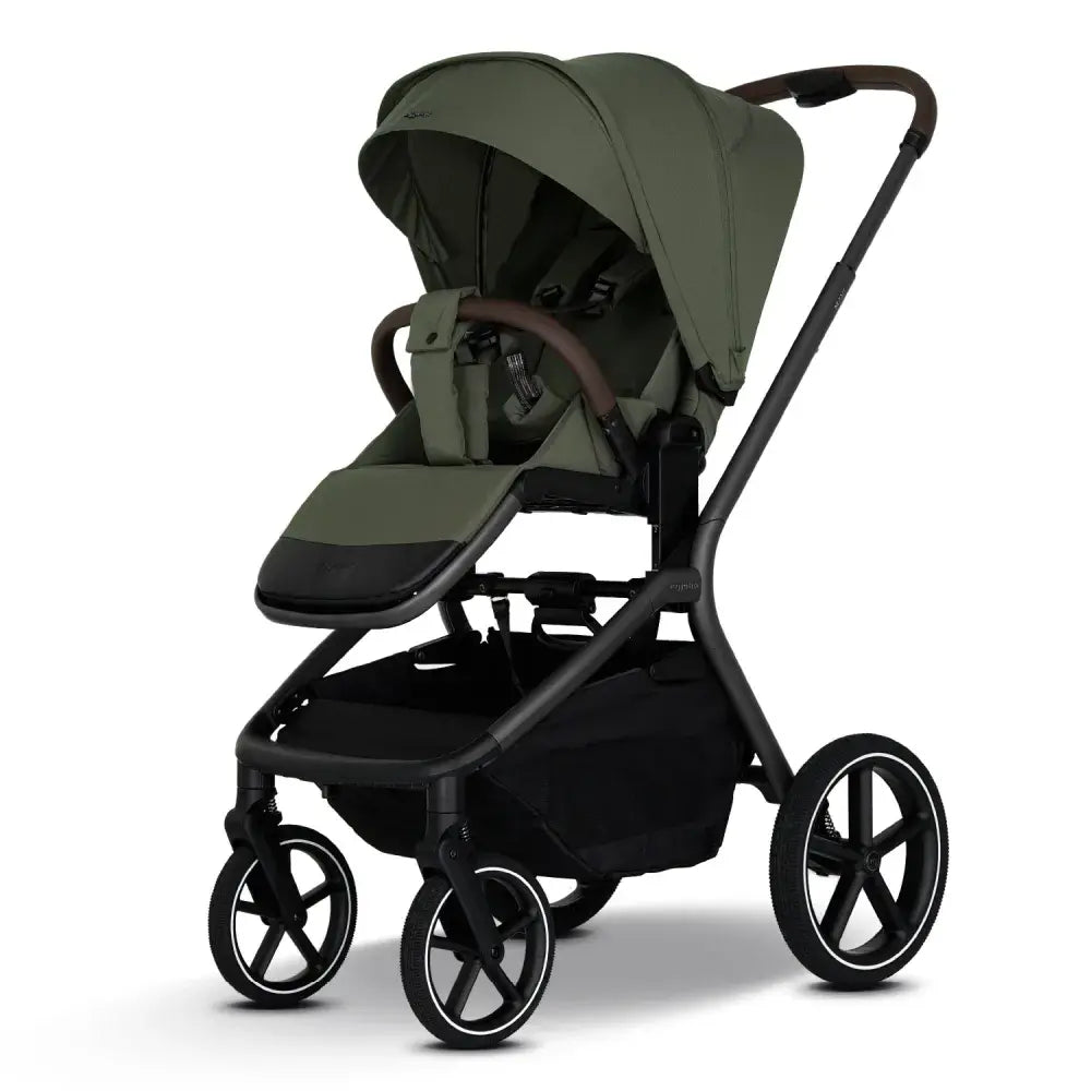 B-Ware My Junior Kombikinderwagen Kinderwagen Mavi Olive Green Babywanne Sportsitz Set - 4255746211470