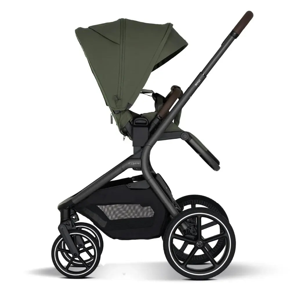 B-Ware My Junior Kombikinderwagen Kinderwagen Mavi Olive Green Babywanne Sportsitz Set - 4255746211470