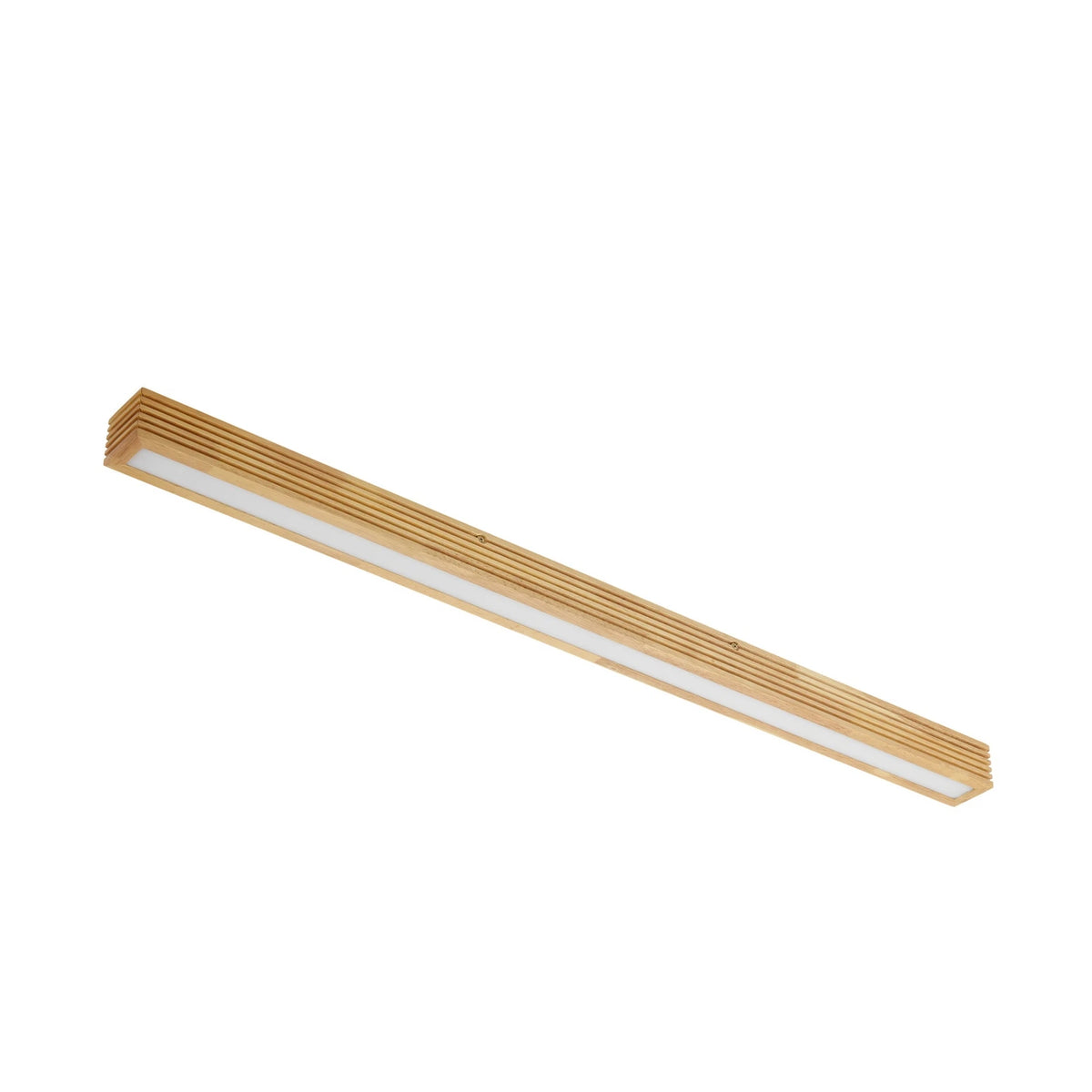 Lucande Deckenleuchte Lampe LED Eiche hellbraun Emara dimmbar Wohnzimmer Holz - 4255830900808