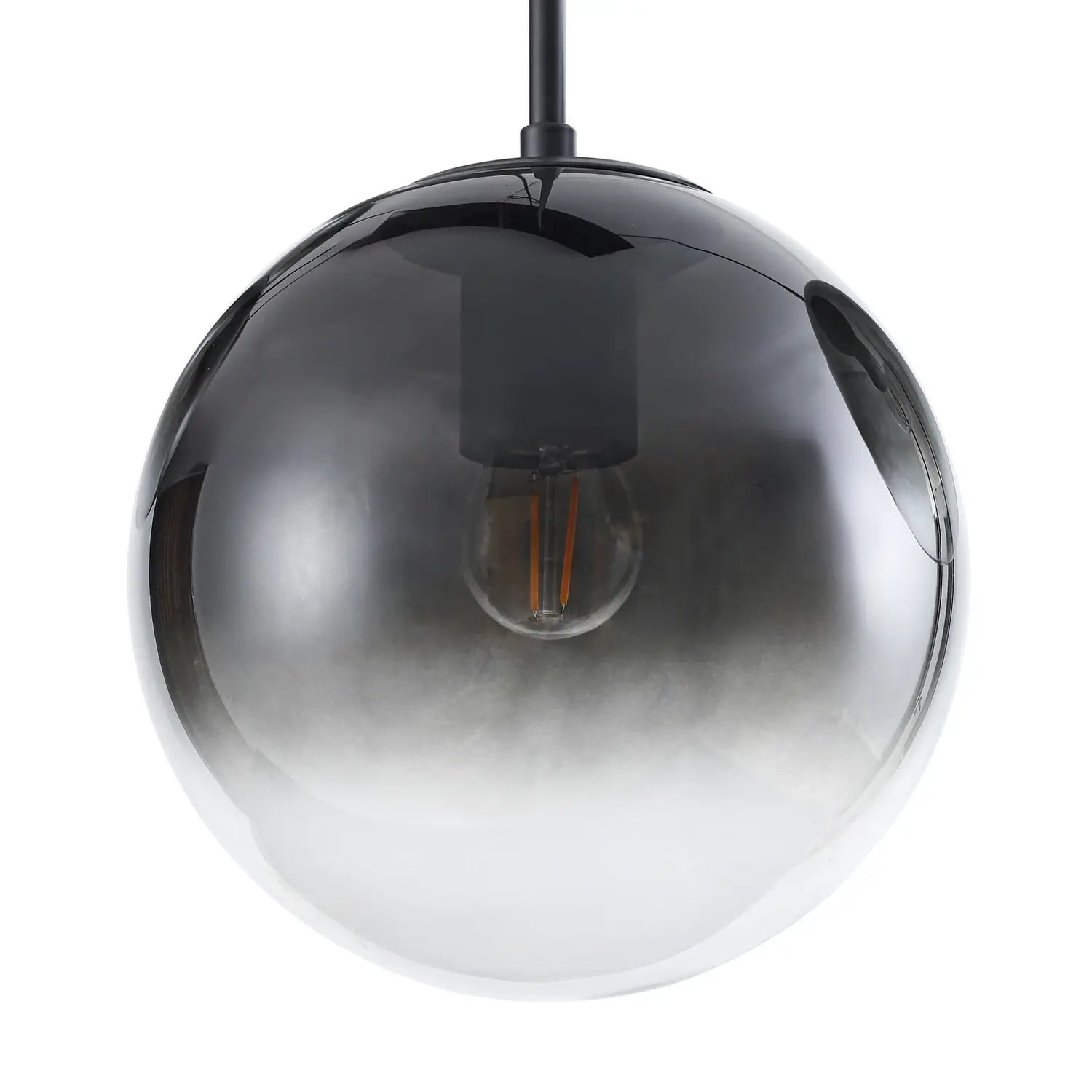 B-Ware Lucande Hängeleuchte Pendelleuchte Veloura Glas Eiche Rauchgrau 3 Flg E27 Led - 4255830901096