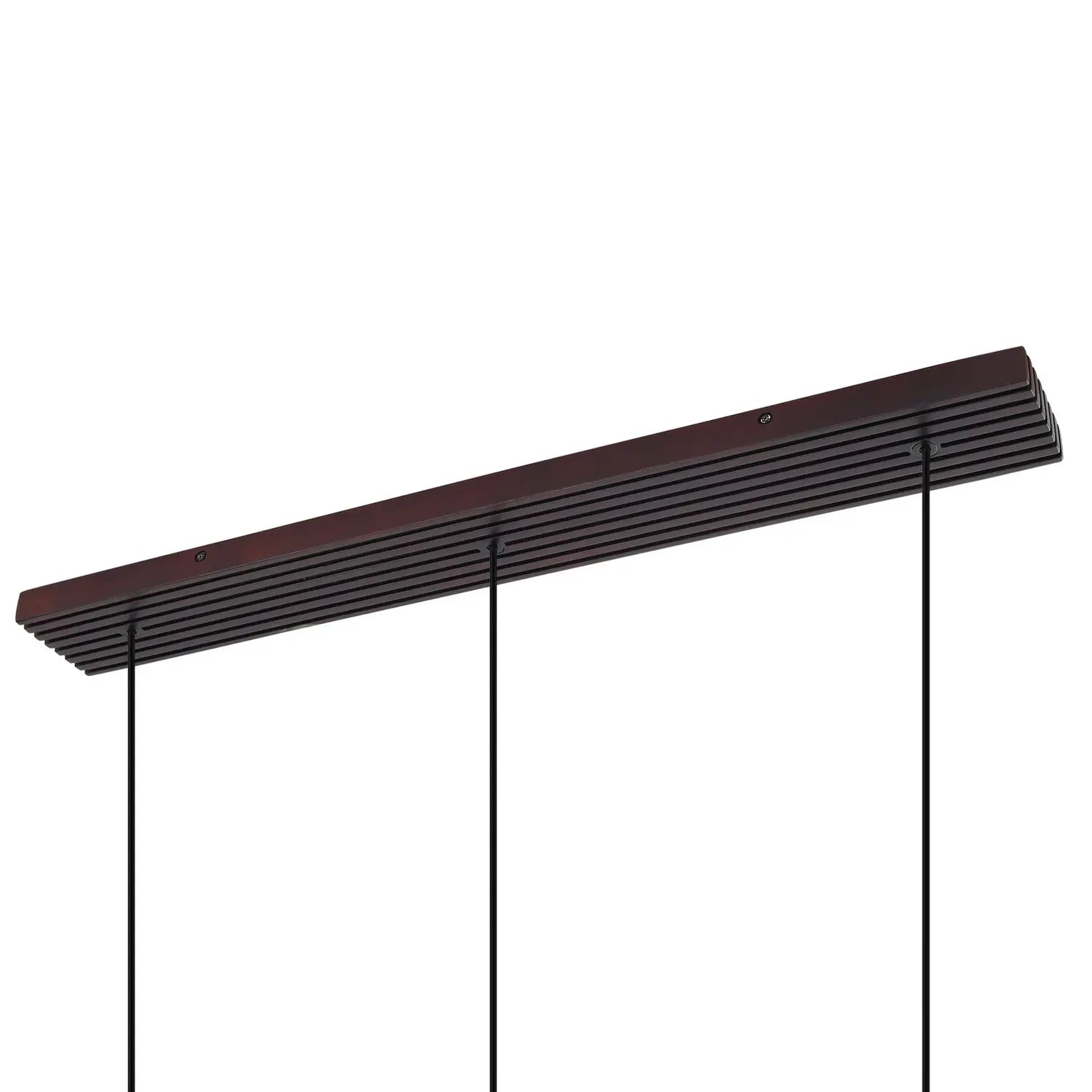 B-Ware Lucande Hängeleuchte Pendelleuchte Veloura Glas Eiche Rauchgrau 3 Flg E27 Led - 4255830901096