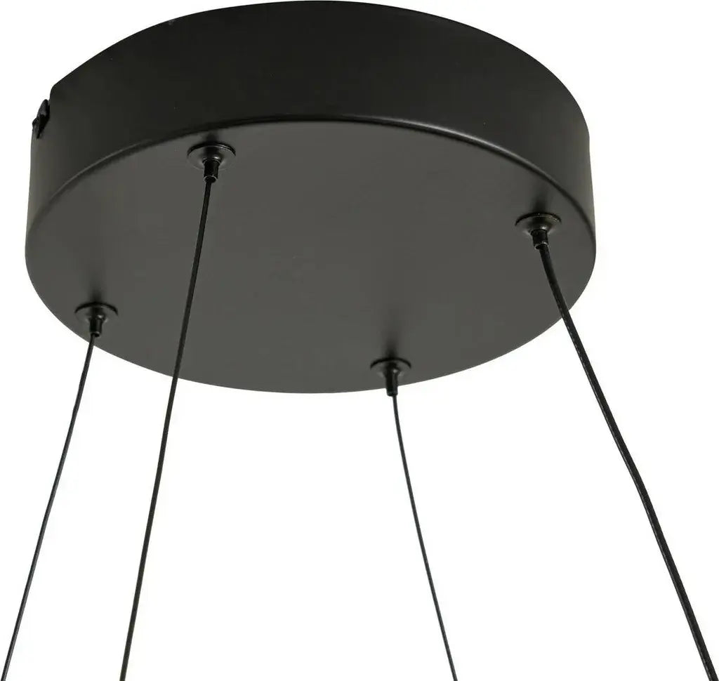 B-Ware Lucande Led Hängeleuchte Pendelleuchte Beleuchtung Schwarz Dimmbar 100cm
