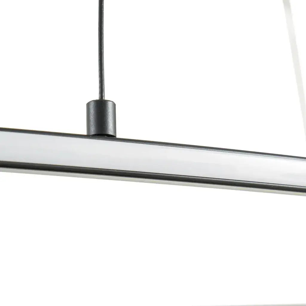 B-Ware Lucande Led Hängeleuchte Pendelleuchte Beleuchtung Schwarz Dimmbar 100cm