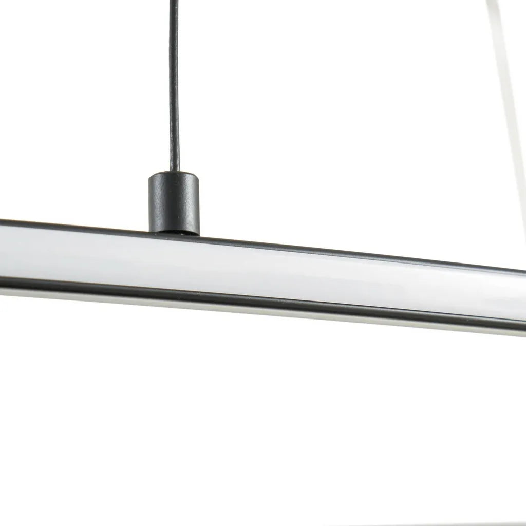 Lucande LED Hängeleuchte Pendelleuchte Beleuchtung schwarz dimmbar 100cm855 - 4255830903779
