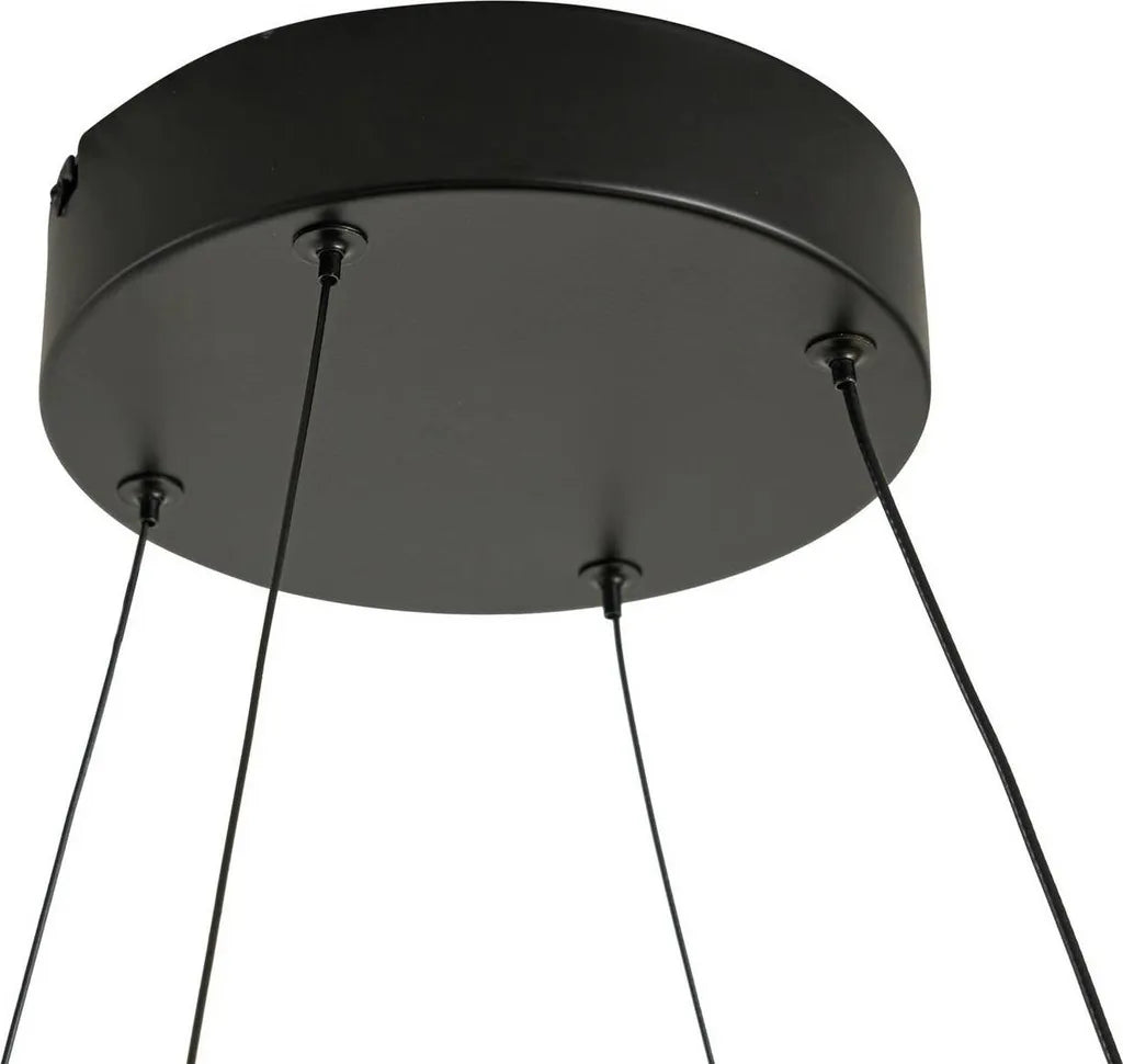 Lucande LED Hängeleuchte Pendelleuchte Beleuchtung schwarz dimmbar 100cm855 - 4255830903779