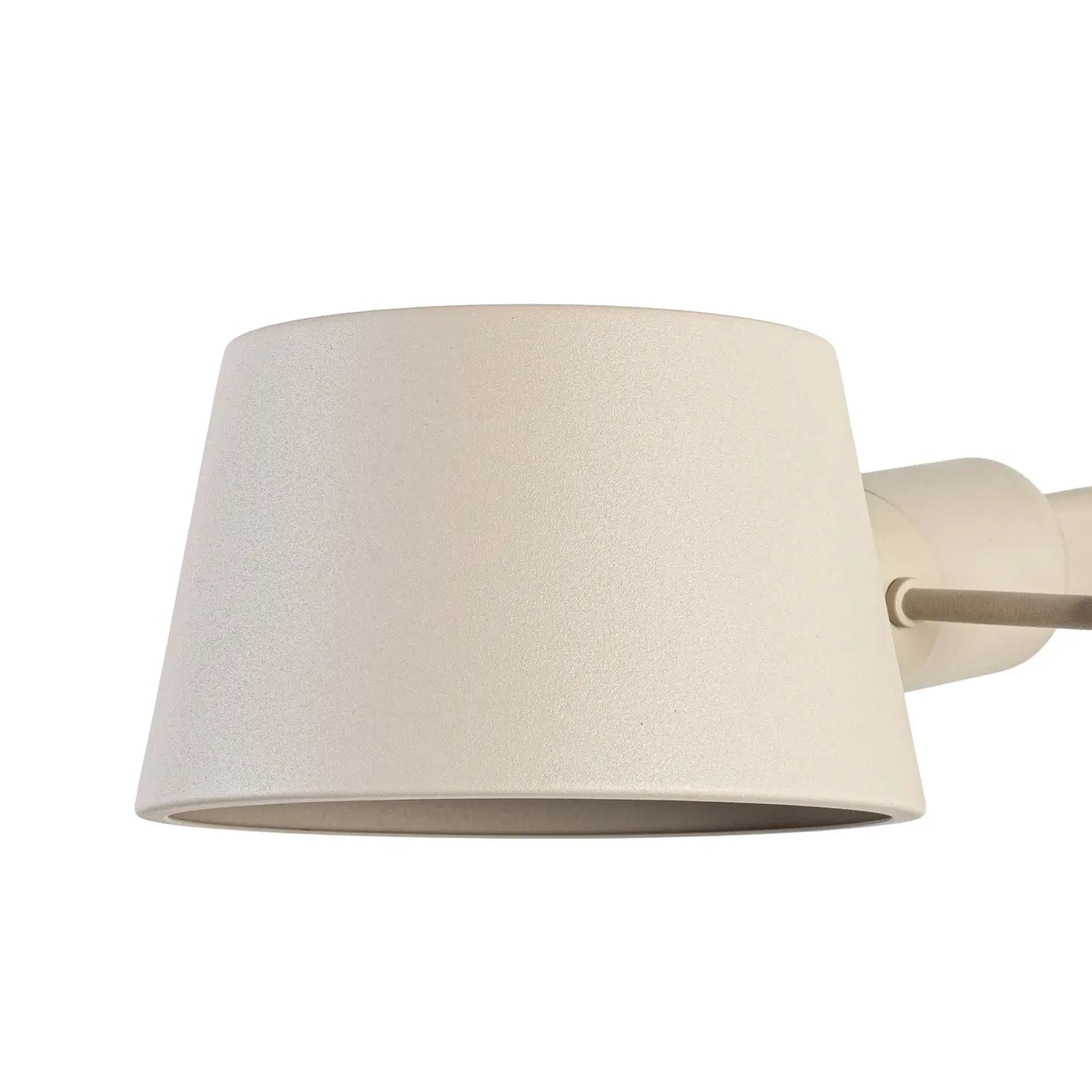 B-Ware Lucande Wandlampe Wandleuchte Silka 14 Cm Stecker Metall Beige Flexibel