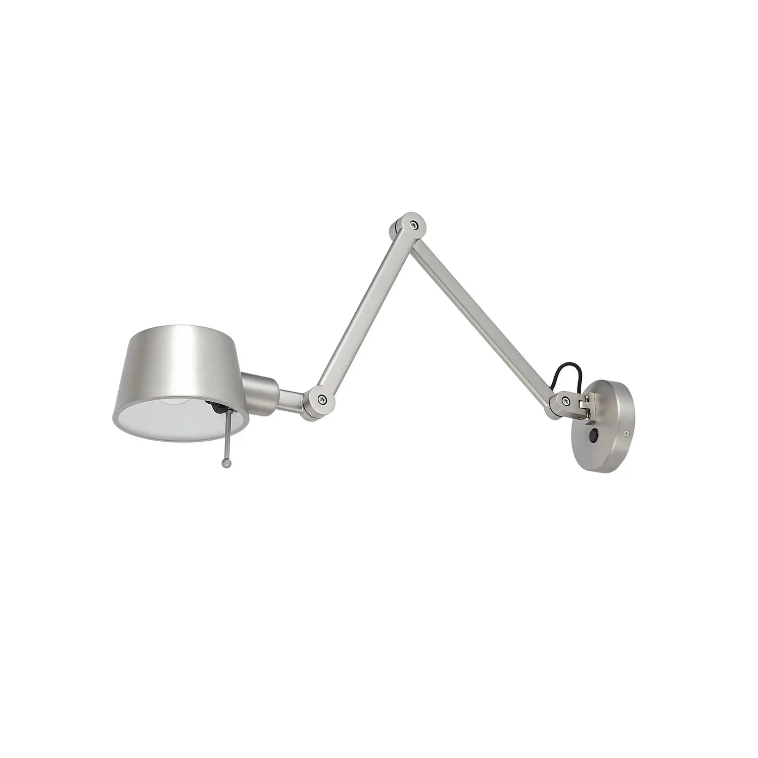 B-Ware Lucande Wandleuchte Wandlampe Silka Nickel E27 Verstellbar Metall 91 Cm Lampe - 4255830904820