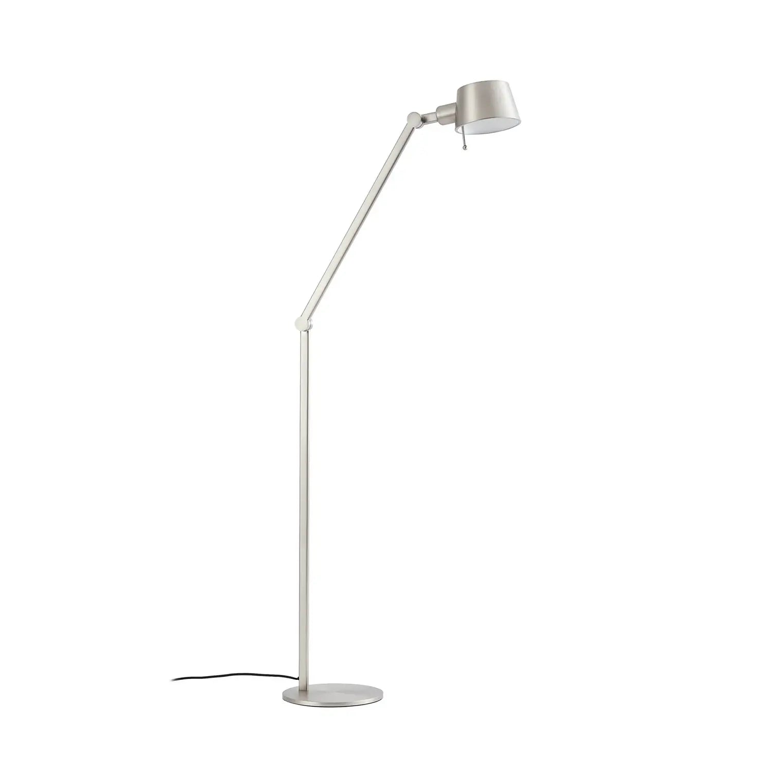 B-Ware Lucande Stehleuchte Standlampe Silka Metall Nickel Schalter Wohnzimmer Büro E27 - 4255830904844
