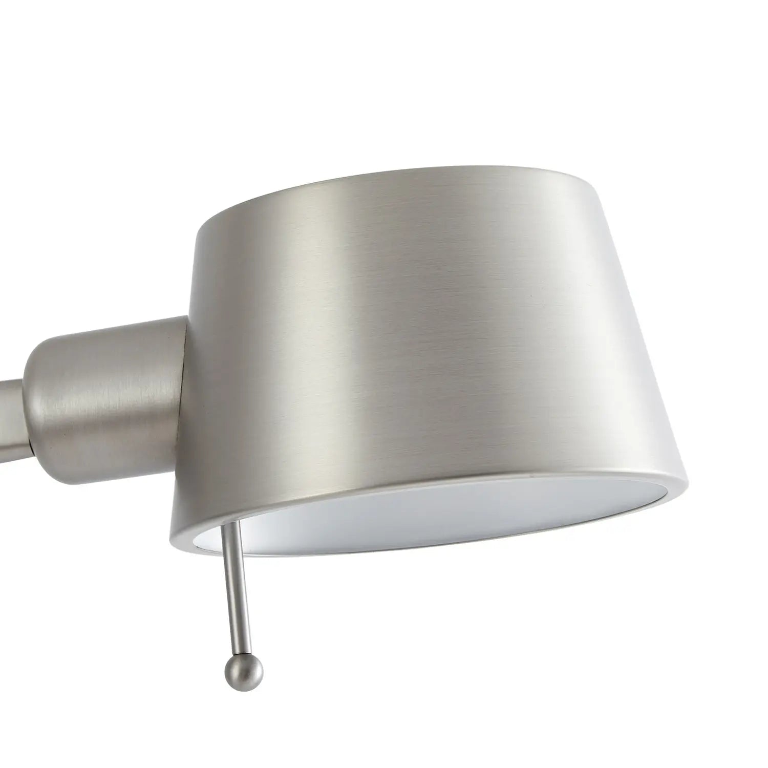 B-Ware Lucande Stehleuchte Standlampe Silka Metall Nickel Schalter Wohnzimmer Büro E27 - 4255830904844