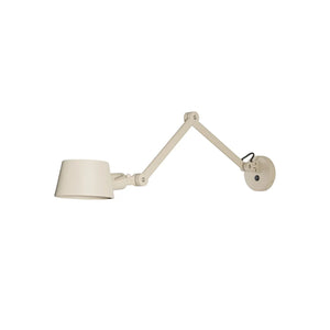 B-Ware Lucande Wandleuchte Wandlampe Silka Beige Metall Verstellbar Schwenkarm E27 Led