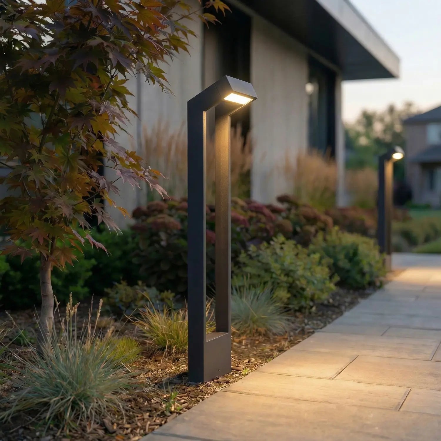 B-Ware Arcchio Wegeleuchte Wegelampe Led Dunkelgrau Gartenleuchte Außenleuchte Glas - 4255830906596