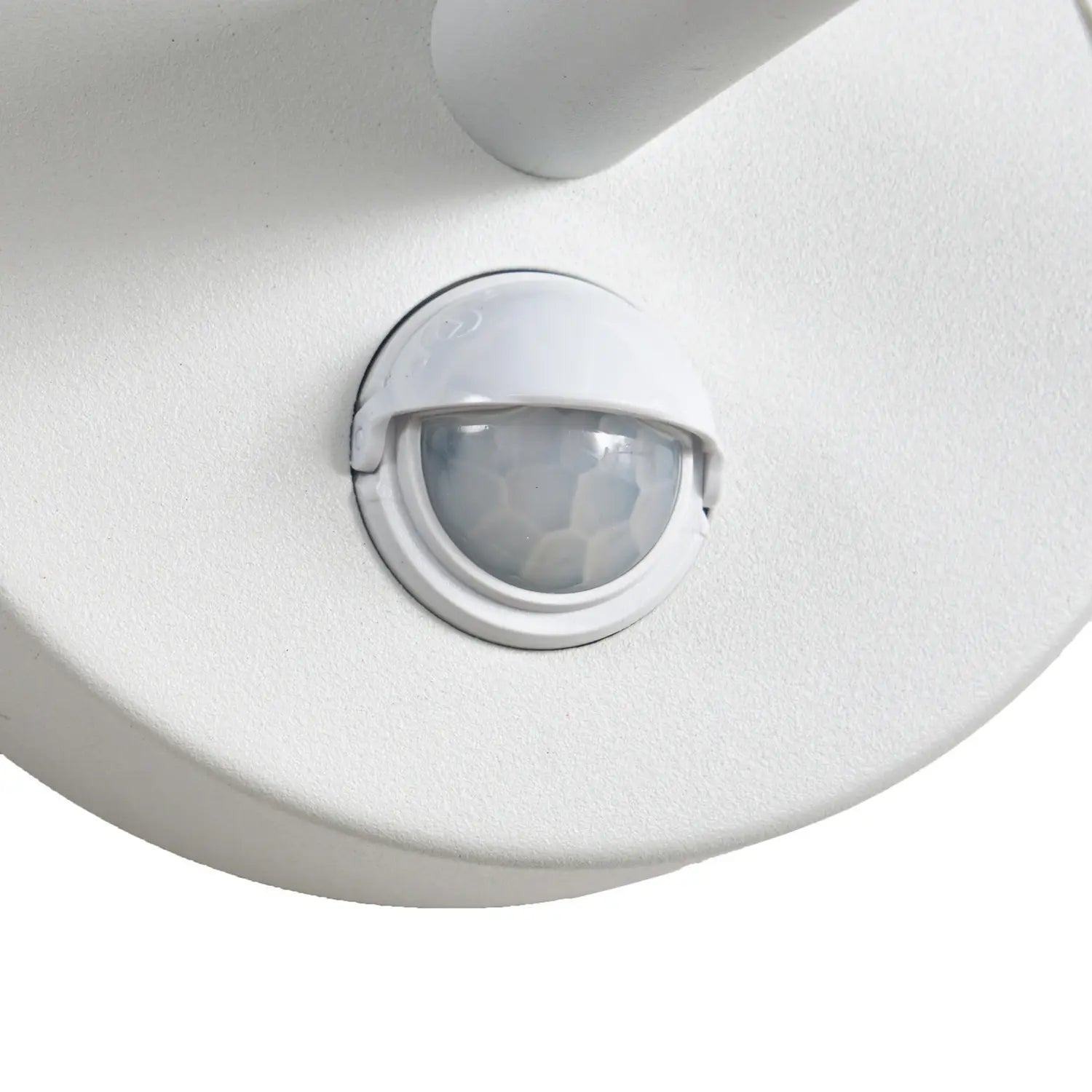 B-Ware Lucande Außenwandleuchte Wandleuchte Led Sensor Weiß Aluminium Kunststoff - 4255830908651