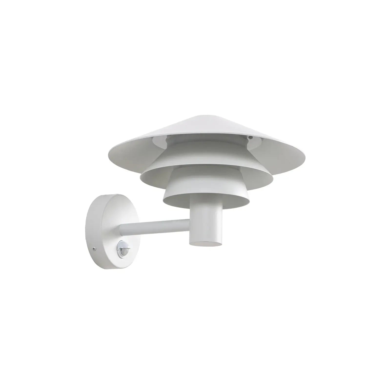 B-Ware Lucande Außenwandleuchte Wandleuchte Led Sensor Weiß Aluminium Kunststoff - 4255830908651