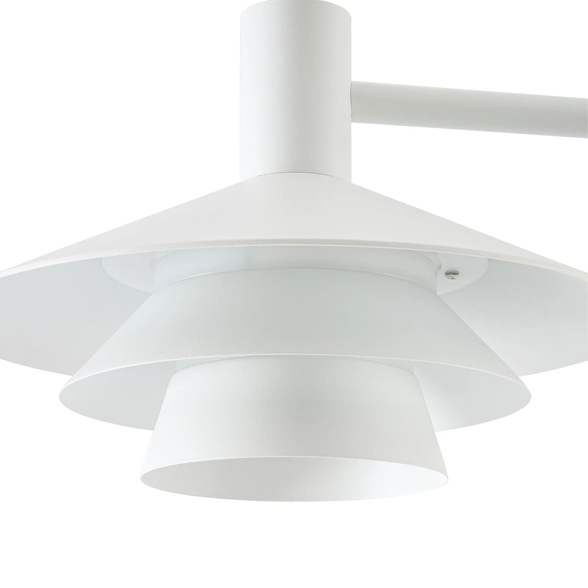 Lucande Außenleuchte Außenlampe LED Montaro Weiß Aluminium Polycarbonat IP54 - 4255830908736