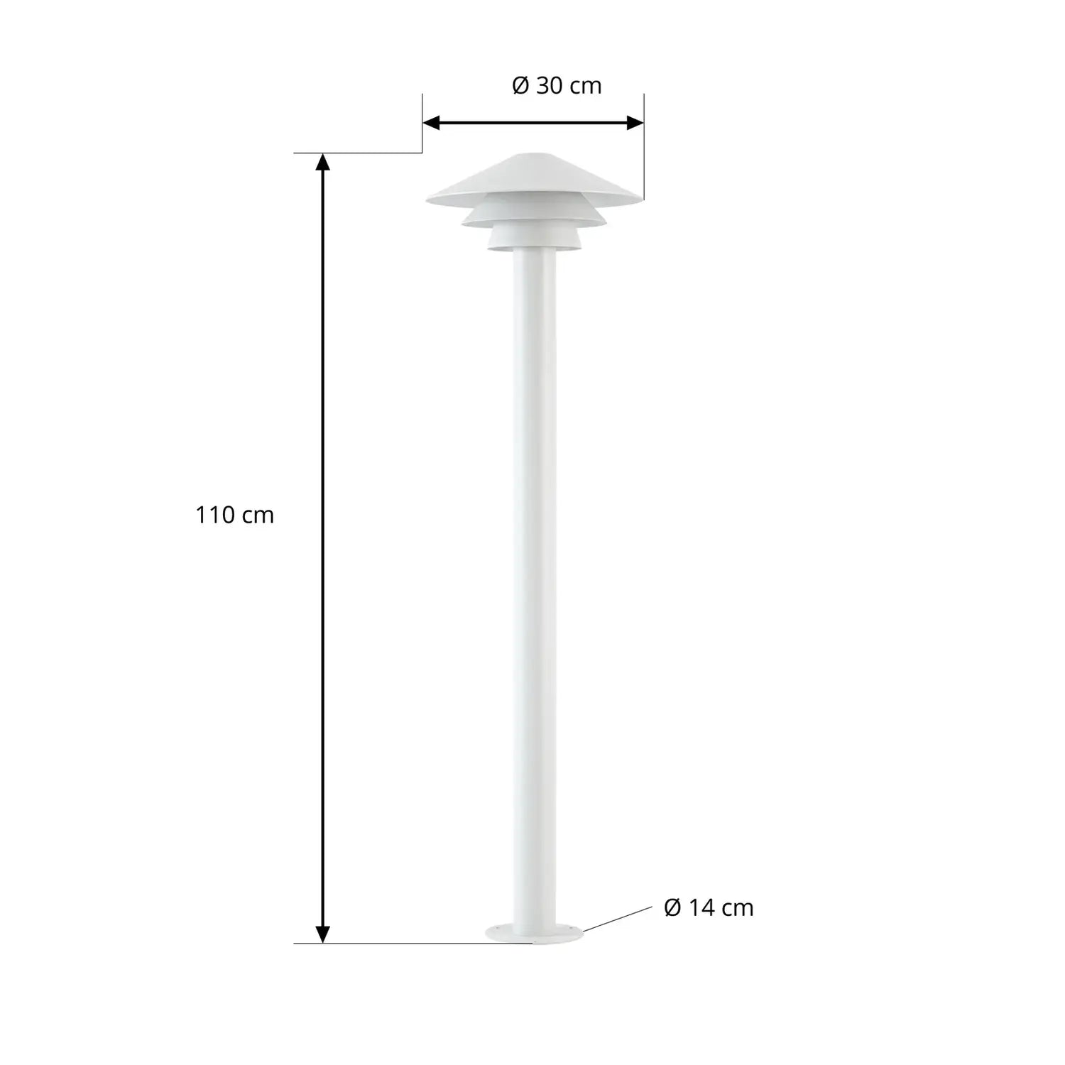 B-Ware Lucande Wegeleuchte Wegelampe Led Außenleuchte Gartenleuchte Weiß Ip54 - 4255830908798