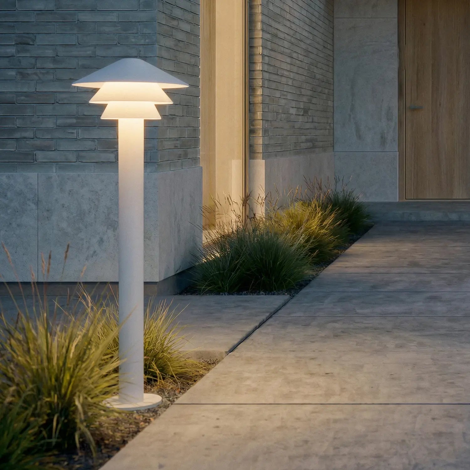 B-Ware Lucande Wegeleuchte Wegelampe Led Außenleuchte Gartenleuchte Weiß Ip54 - 4255830908798