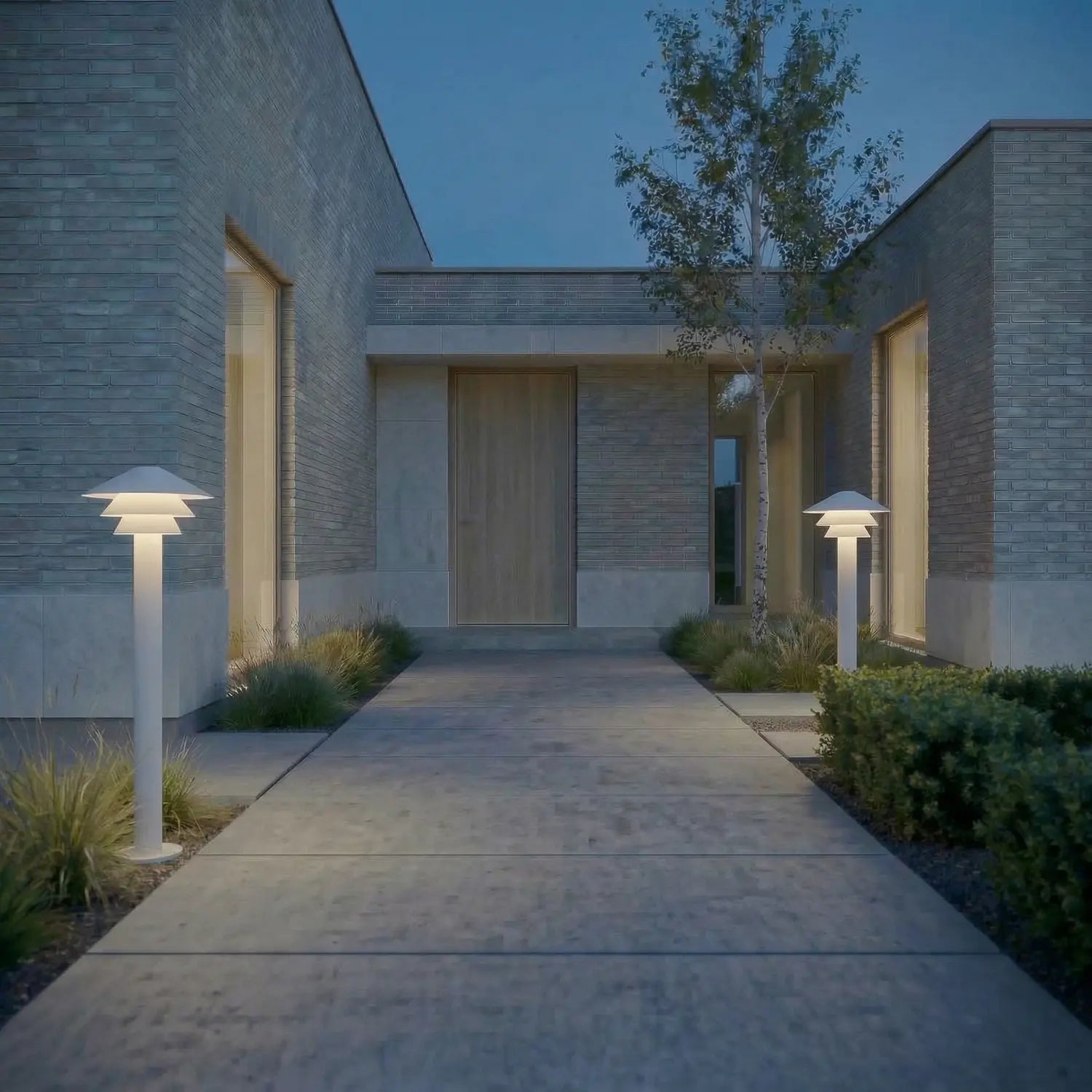 B-Ware Lucande Wegeleuchte Wegelampe Led Außenleuchte Gartenleuchte Weiß Ip54 - 4255830908798