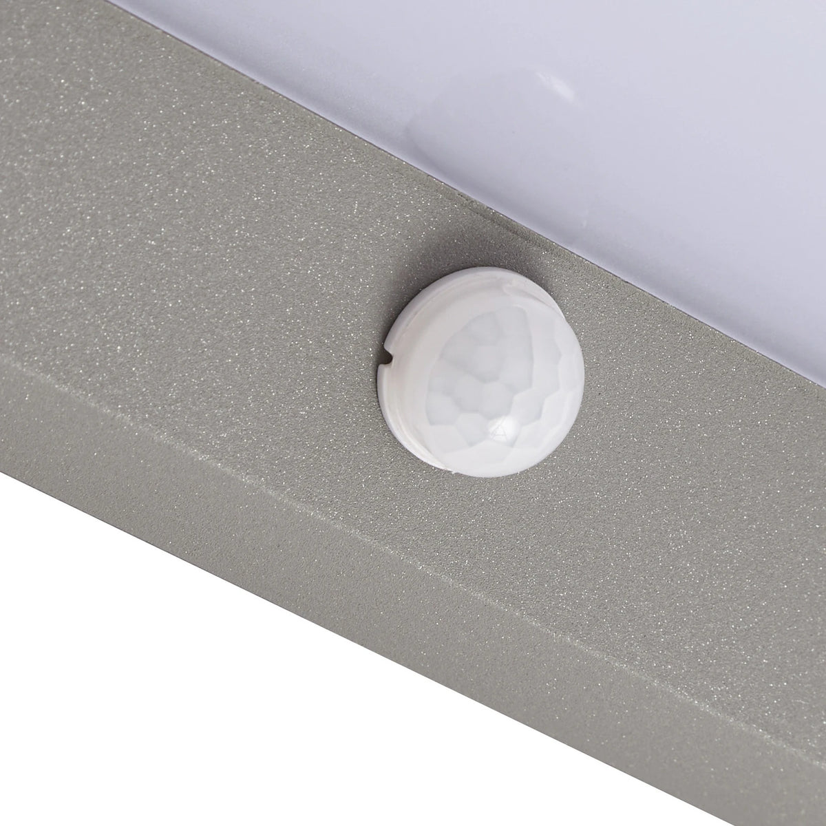 Lindby Außenwandleuchte Wandleuchte Fando LED Sensor silber matt Aluminium IP44 - 4255830909030