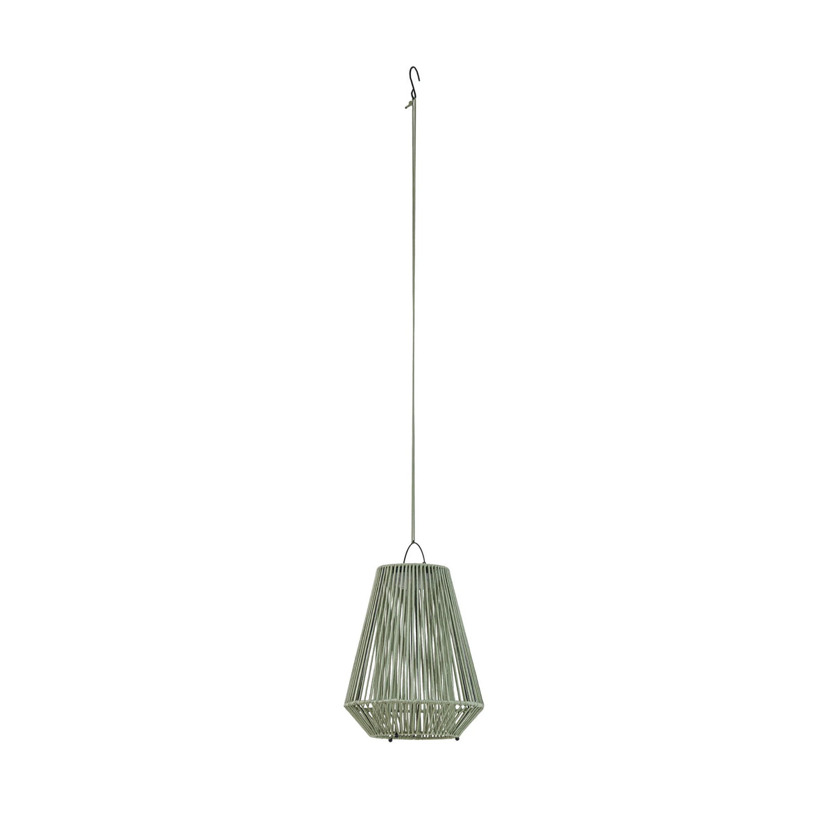Lindby Solarleuchte Hängelampe Lampe LED grün Kunststoff USB Akku Schalter - 4255830909429