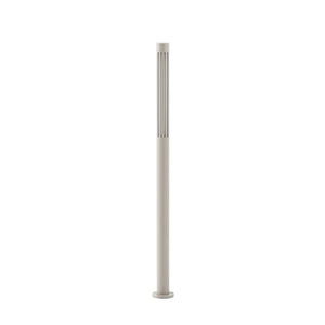 B-Ware Lindby Wegeleuchte Gartenlampe Led Außenleuchte Fjorya Grau Ip65 90 Cm Warmweiß