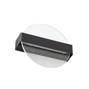 B-Ware Lucande Wandleuchte Narkelo Wandlampe Led Schwarz Klar Cct Ip44 Außenleuchte