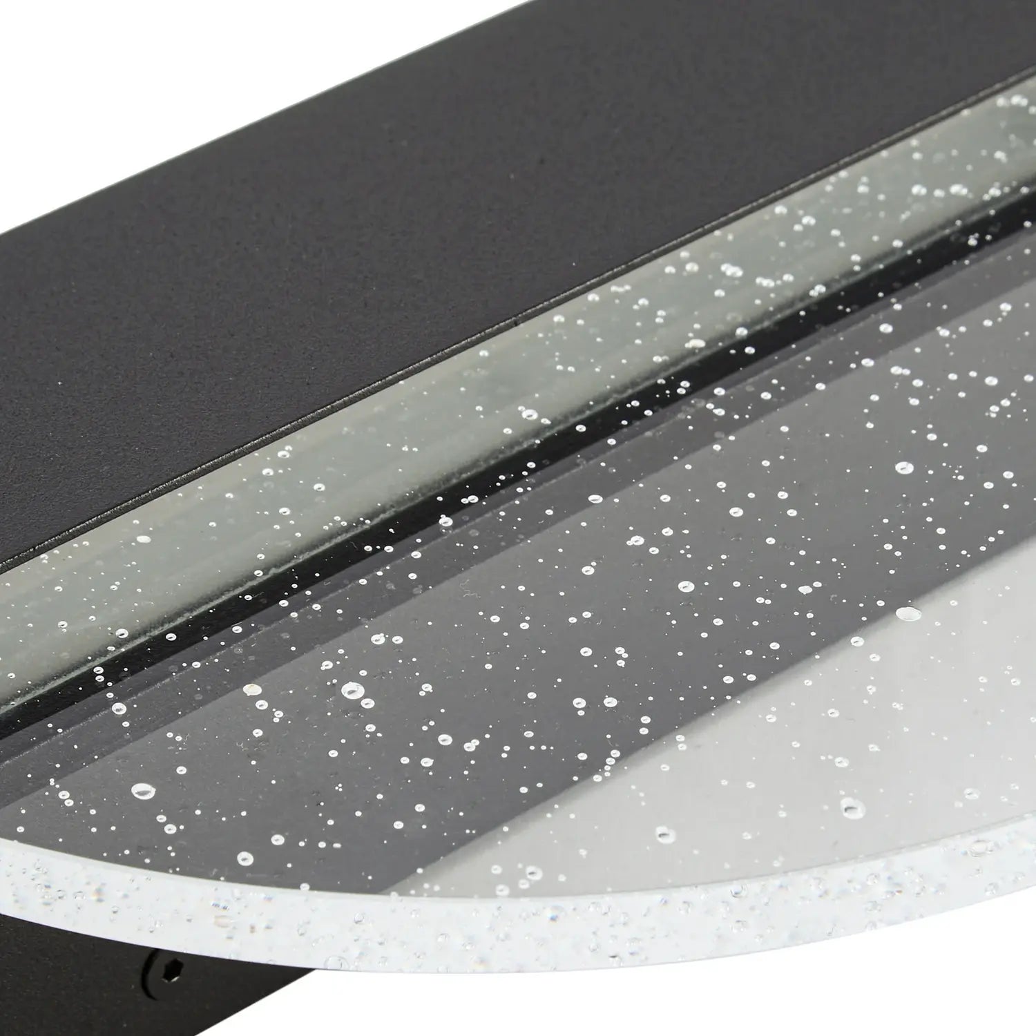 B-Ware Lucande Wandleuchte Narkelo Wandlampe Led Schwarz Klar Cct Ip44 Außenleuchte  - 4255830910234