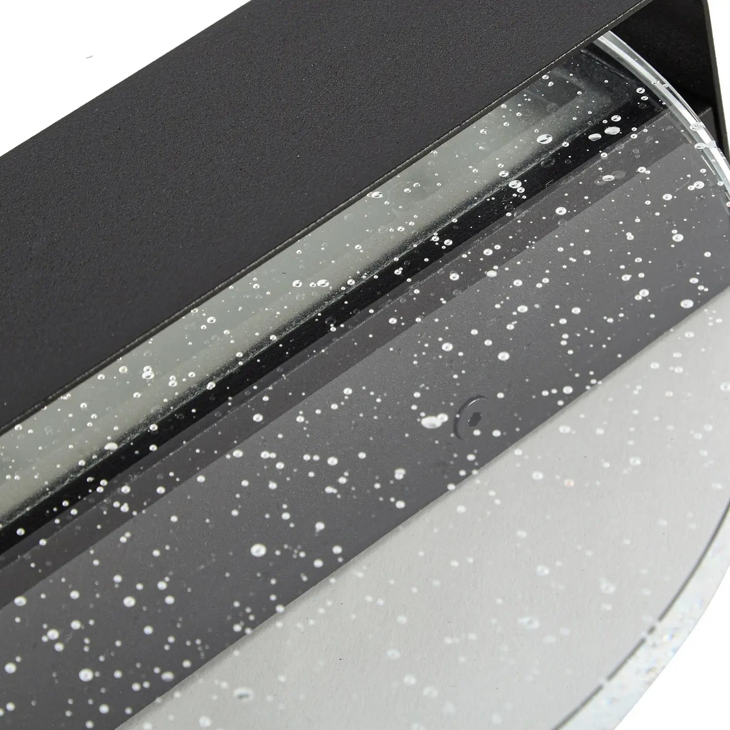 B-Ware Lucande Wandleuchte Narkelo Wandlampe Led Schwarz Klar Cct Ip44 Außenleuchte  - 4255830910234