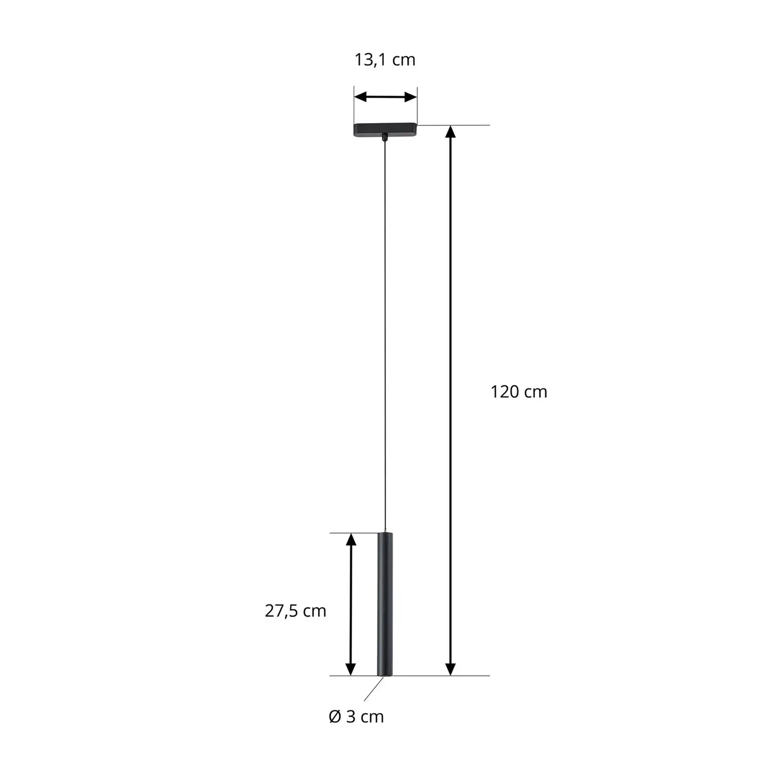 B-Ware Lindby Pendelleuchte Hängelampe Led Lumaro Schwarz Schienensystem Dimmbar - 4255830910241