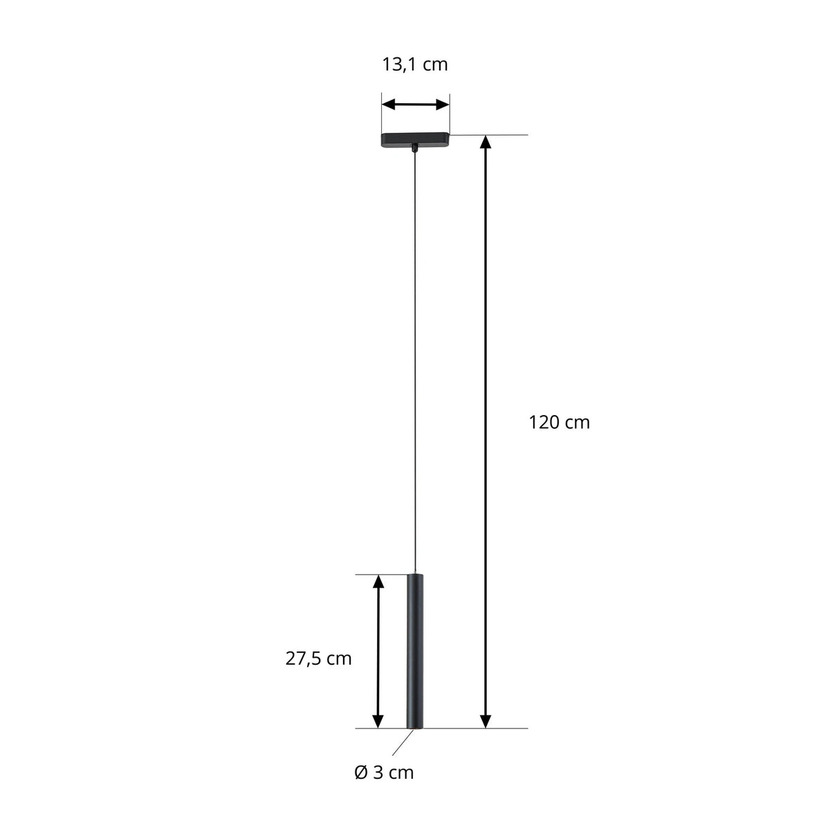 Lindby Pendelleuchte Hängelampe LED Lumaro schwarz Schienensystem dimmbar - 4255830910241