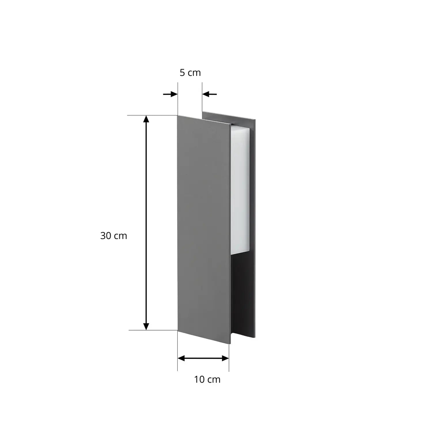B-Ware Lucande Sockelleuchte Pollerleuchte Led Teerk Schwarz Aluminium 30 Cm Ip65 2700 K - 4255830910951