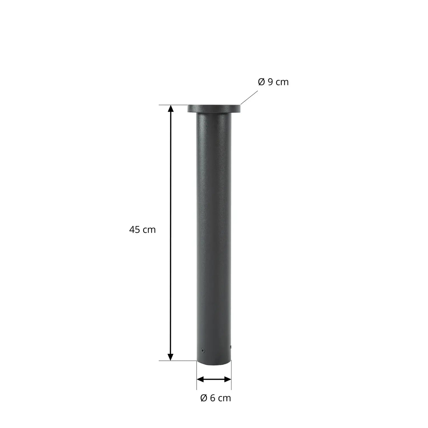 B-Ware Lindby Wegeleuchte Gartenleuchte Led Schwarz Aluminium Außenleuchte Cirel Ip65 - 4255830911514